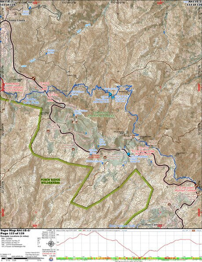 ANST Topo Map Alt11e-2 Pusch Ridge Wilderness Bypass 2 a Preview 1