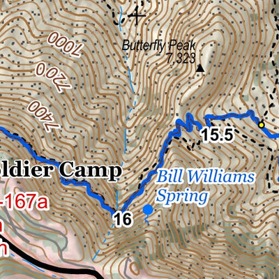 ANST Topo Map Alt11e-2 Pusch Ridge Wilderness Bypass 2 a Preview 3