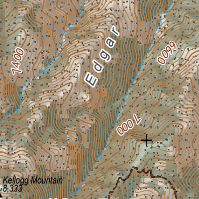 ANST Topo Map Alt11e-2 Pusch Ridge Wilderness Bypass 2 Preview 3