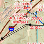 Arizona Trail Association ANST Topo Map Alt33-1 Flagstaff 1 a digital map
