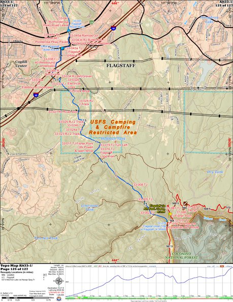 ANST Topo Map Alt33-1 Flagstaff 1 a Preview 1