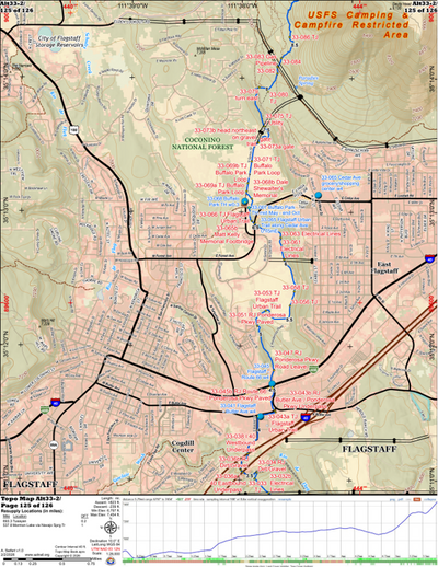 ANST Topo Map Alt33-2 Flagstaff 2 Preview 1