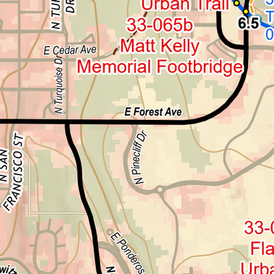ANST Topo Map Alt33-2 Flagstaff 2 Preview 2