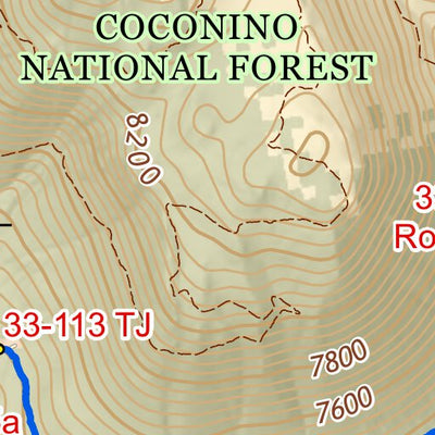 ANST Topo Map Alt33-3 Flagstaff 3 a Preview 2