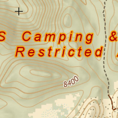 Arizona Trail Association ANST Topo Map Alt33-3 Flagstaff 3 digital map