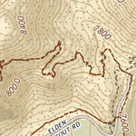 Arizona Trail Association ANST Topo Map Alt33-3 Flagstaff 3 digital map