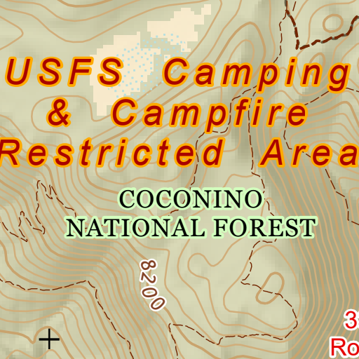 ANST Topo Map Alt33-3 Flagstaff 3 by Arizona Trail Association | Avenza ...