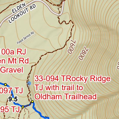ANST Topo Map Alt33-3 Flagstaff 3 Preview 3