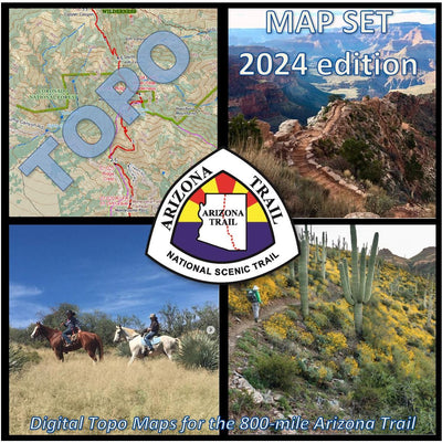 Arizona Trail Association Arizona Trail Association Topo Maps Members bundle