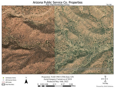 ASciS Solutions Hopi Tile 100 digital map