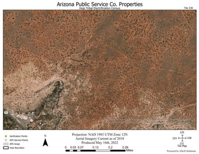 ASciS Solutions Hopi Tile 230 digital map