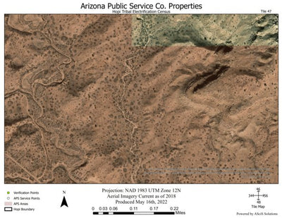 ASciS Solutions Hopi Tile 47 digital map