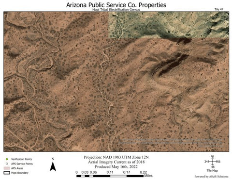 ASciS Solutions Hopi Tile 47 digital map