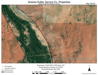 ASciS Solutions Tuba City 95 Map digital map