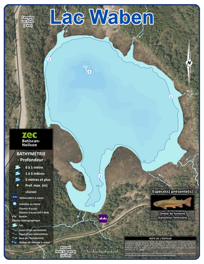 Zec Batiscan-Neilson / Lac Waben Preview 1