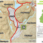 Carte des zones de chasse - Zone ZEC #3 Preview 1