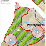 Association sportive Miguick Carte des zones de chasse - Zone ZEC #4 digital map