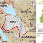 Carte des zones de chasse - Zone ZEC #5 Preview 1