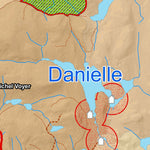 Association sportive Miguick Carte territoire de chasse Zec de la Rivière-Blanche digital map