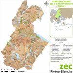 Carte territoire de chasse Zec de la Rivière-Blanche Preview 1