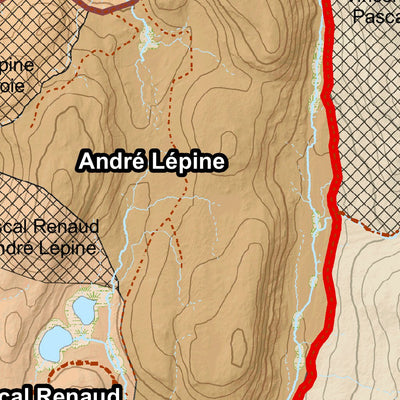 Carte territoire de chasse Zec de la Rivière-Blanche Preview 3