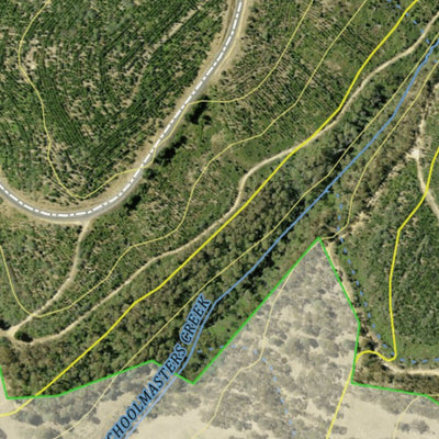 Athena Spatial Green Hills State Forest 2024 - South digital map