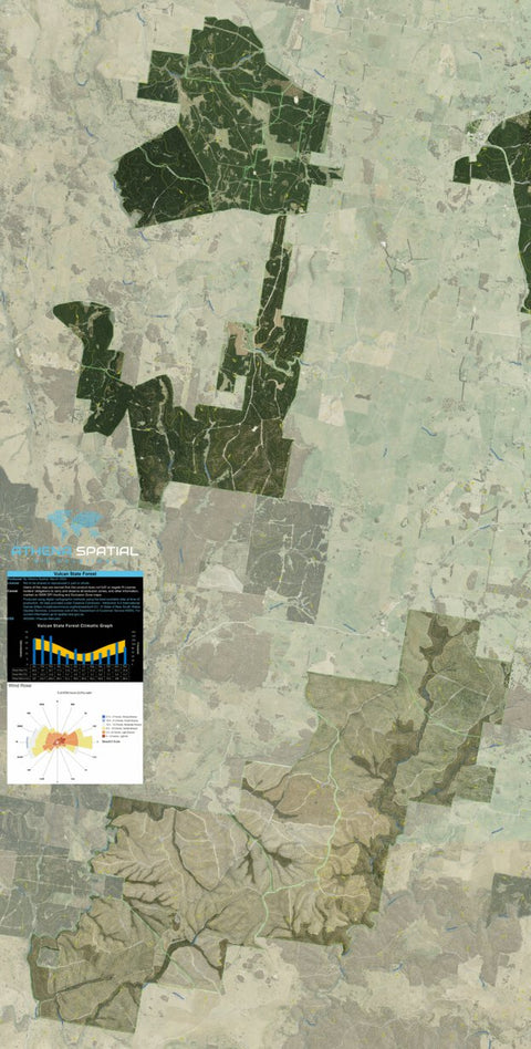 Athena Spatial Vulcan State Forest 2024 - West digital map