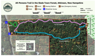 Atkinson's All-Persons Trail in the Slade Town Forest Preview 1
