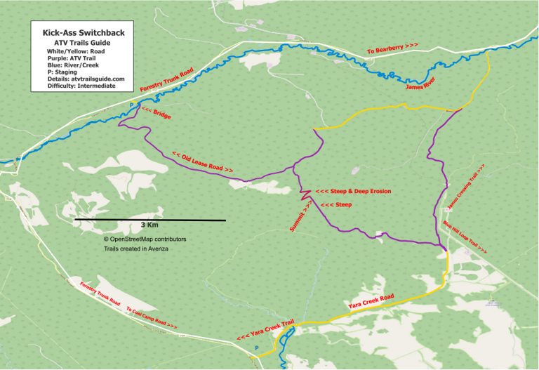 ATV Trails Guide -- Kick-Ass Switchback.qgz Map by ATV Trails Guide ...