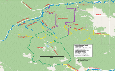 ATV Trails Guide -- South James Trail Preview 1