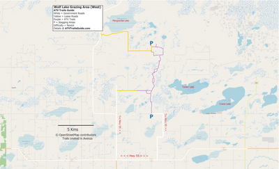 ATV Trails Guide -- Wolf Lake Grazing Area (West) Preview 1