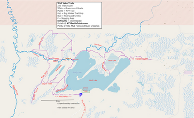 ATV Trails Guide -- Wolf Lake Trails Preview 1