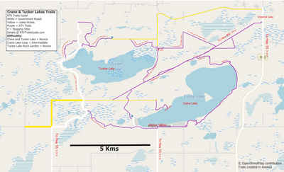 ATV Trails Guide -- Crane & Tucker Lake Trails Preview 1