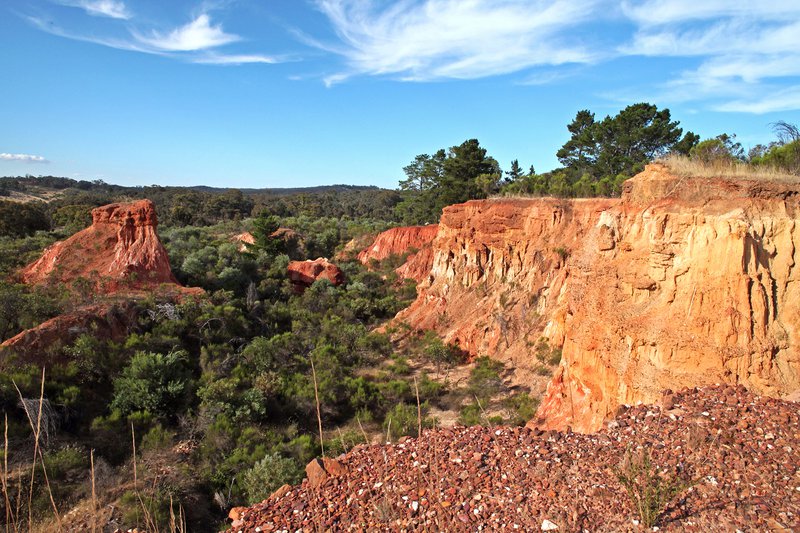 Australian red rock landscape