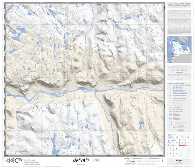 Avataq Cultural Institute 24I Kuururjuaq 10 digital map