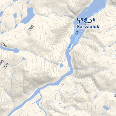 Avataq Cultural Institute 24M Tasivik - Arqutikutaaq 13 digital map