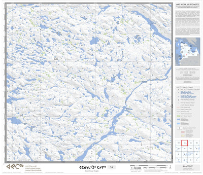 Avataq Cultural Institute 34H Atanirittuup Tasigik 14 digital map