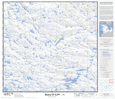 Avataq Cultural Institute 34H Atanirittuup Tasigik 16 digital map