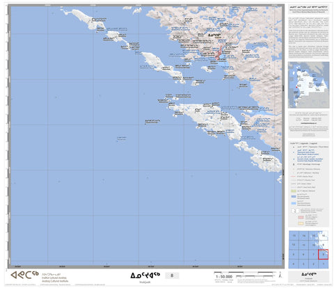 Avataq Cultural Institute 34L Inukjuak 08 digital map