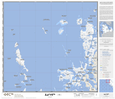 Avataq Cultural Institute 34L Inukjuak 15 digital map