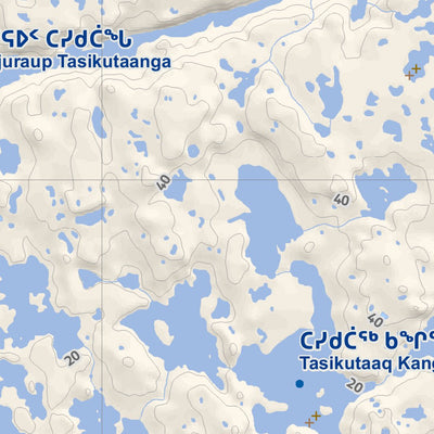 Avataq Cultural Institute 34L Inukjuak 16 digital map