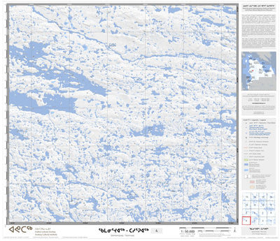 Avataq Cultural Institute 34O Qamanirjuaq - Tasirruaq 04 digital map