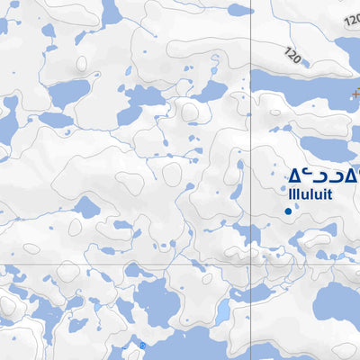 Avataq Cultural Institute 34O Qamanirjuaq - Tasirruaq 05 digital map