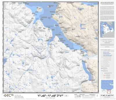 Avataq Cultural Institute 35J Salluit - Salluit Tulliit 02 digital map