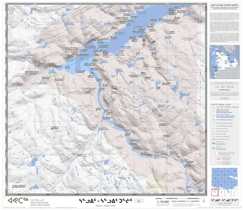Avataq Cultural Institute 35J Salluit - Salluit Tulliit 04 digital map