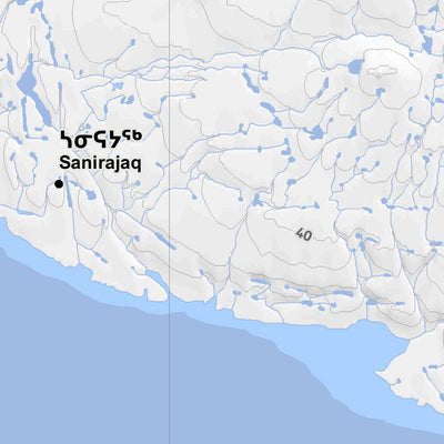 Avataq Cultural Institute 35J Salluit - Salluit Tulliit 09 digital map
