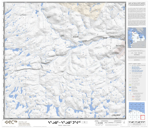 Avataq Cultural Institute 35K Salluit - Salluit Tulliit 01 digital map