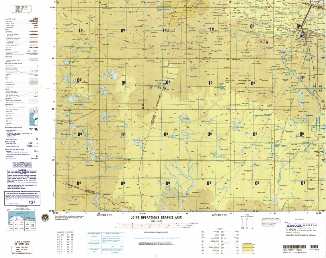 Al 'Adam: Libya Map by Avenza Systems Inc. | Avenza Maps