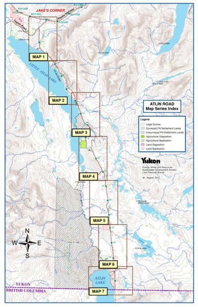 Avenza Systems Inc. Altin Road - Yukon digital map