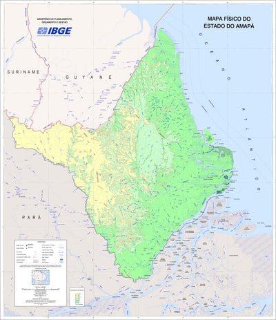 Avenza Systems Inc. Amapá, Brazil digital map